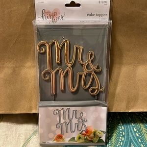 Wedding cake topper